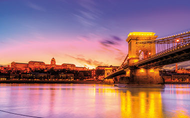 Budapest at sunset Budapest at sunset